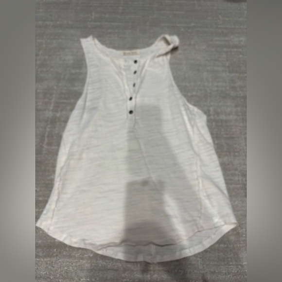 We The Free Tops - We The Free White Sleeveless Tank Top